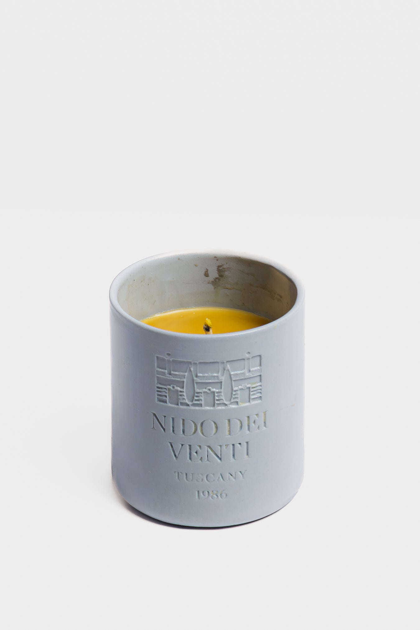 Beeswax Candle — Medium Vessel